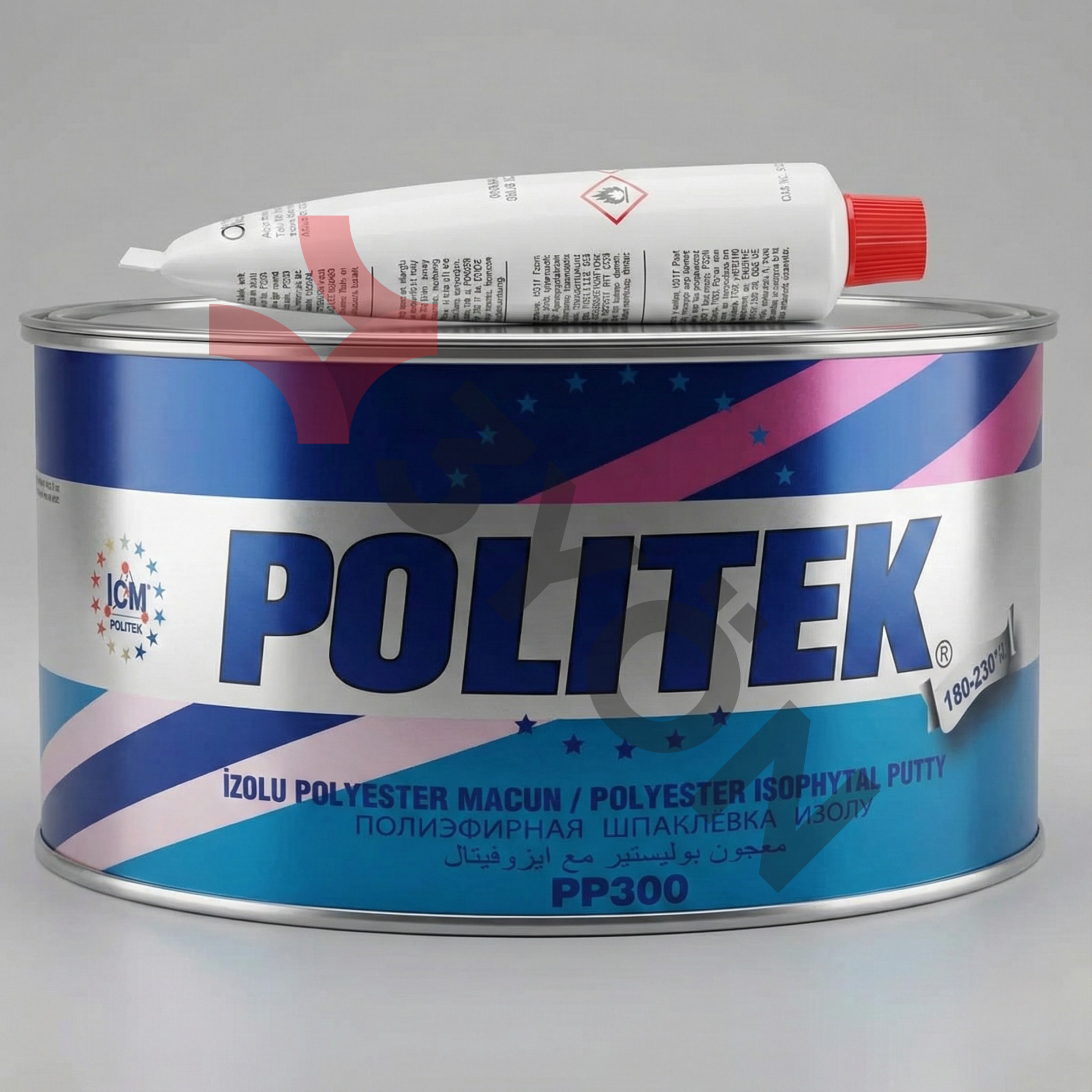 Politek Isıya Dayanıklı İzolu Macun 1.8KG