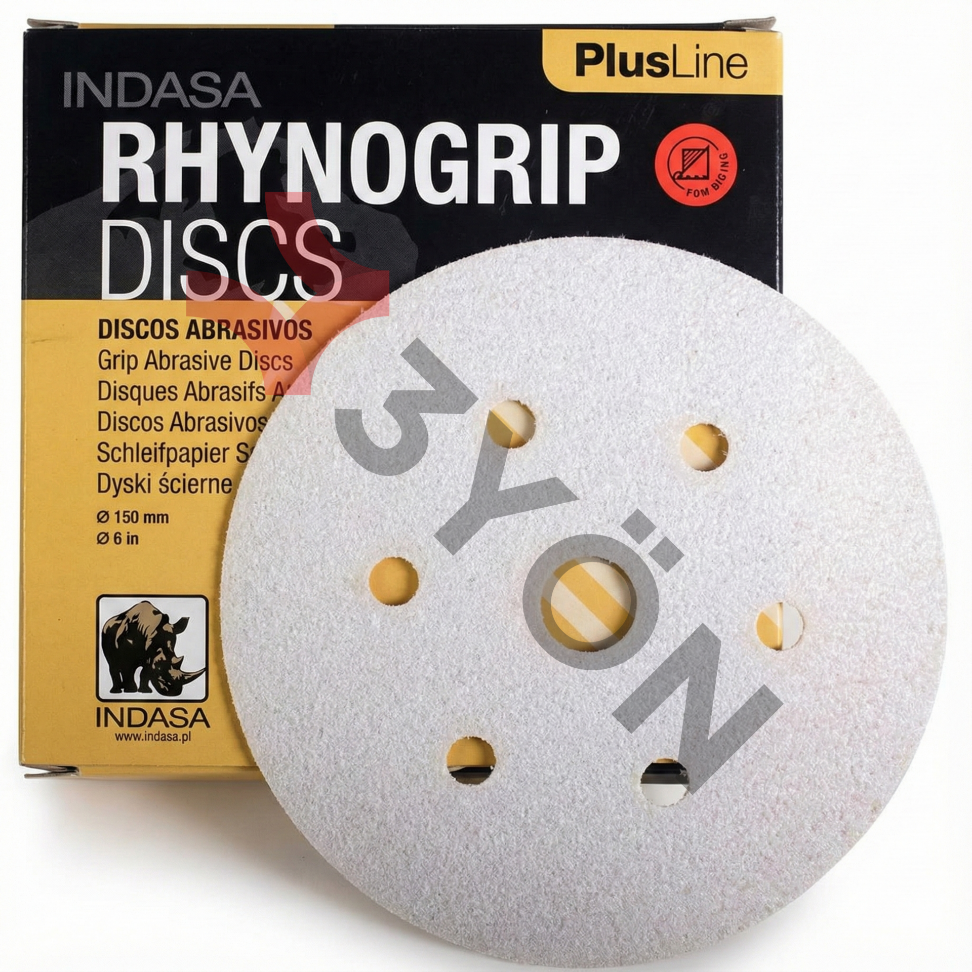 INDASA Disk Zımpara Rhynalox 150mm