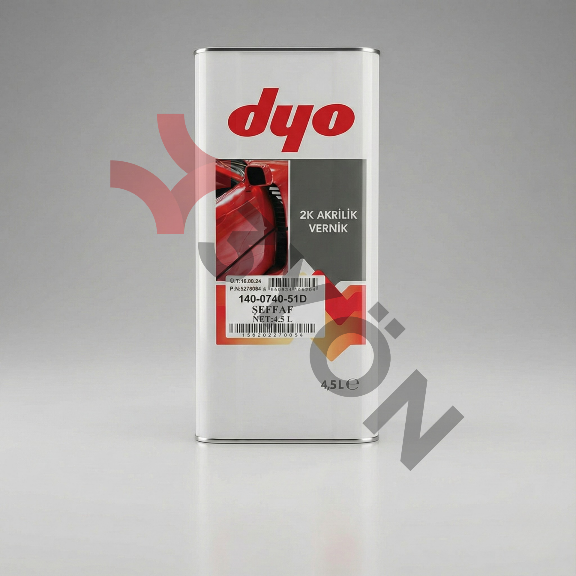 Dyo Akrilik 2K Vernik 4L 0740