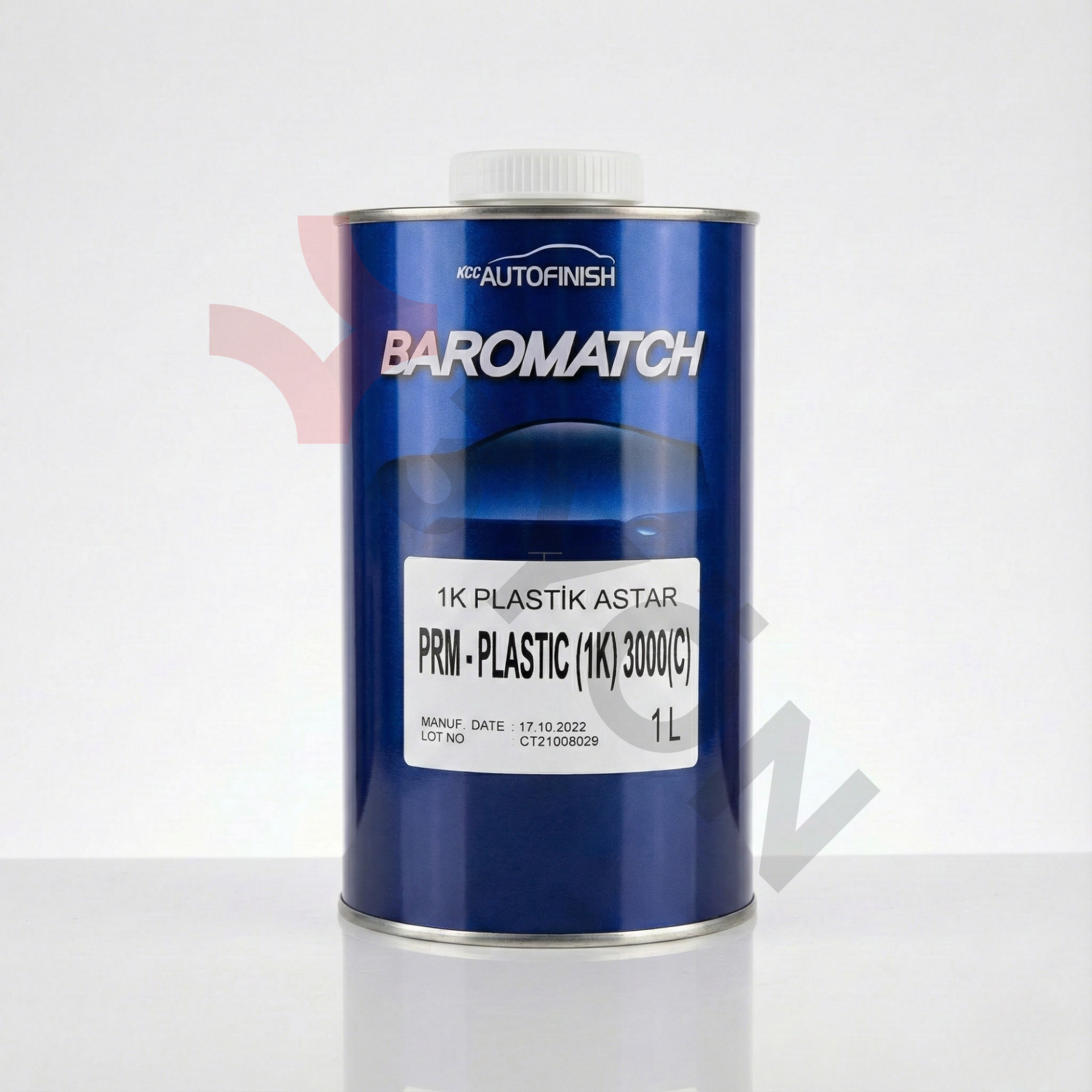 KCC 3000 Plastik Astar Silver 1L